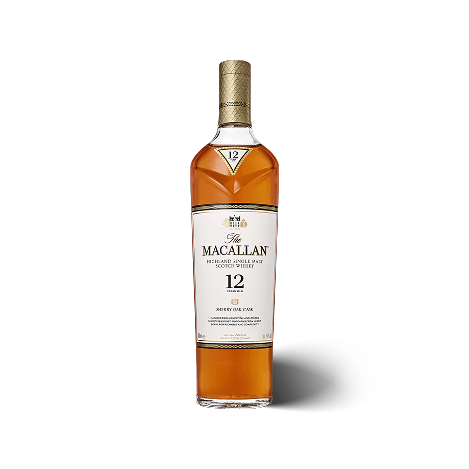 麥卡倫 12年 雪莉桶 單一麥芽 威士忌 700ml